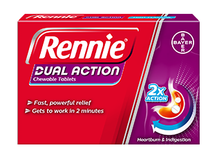 Rennie Peppermint | Heartburn &Indigestion Tablets | Rennie